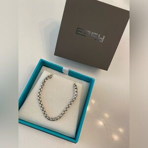 EFFY Men’s sterling silver 8” Box Link Bracelet